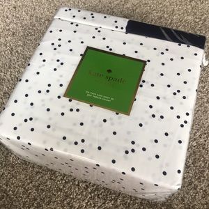 Kate Spade 6 Piece Polka Dots King Sheet set